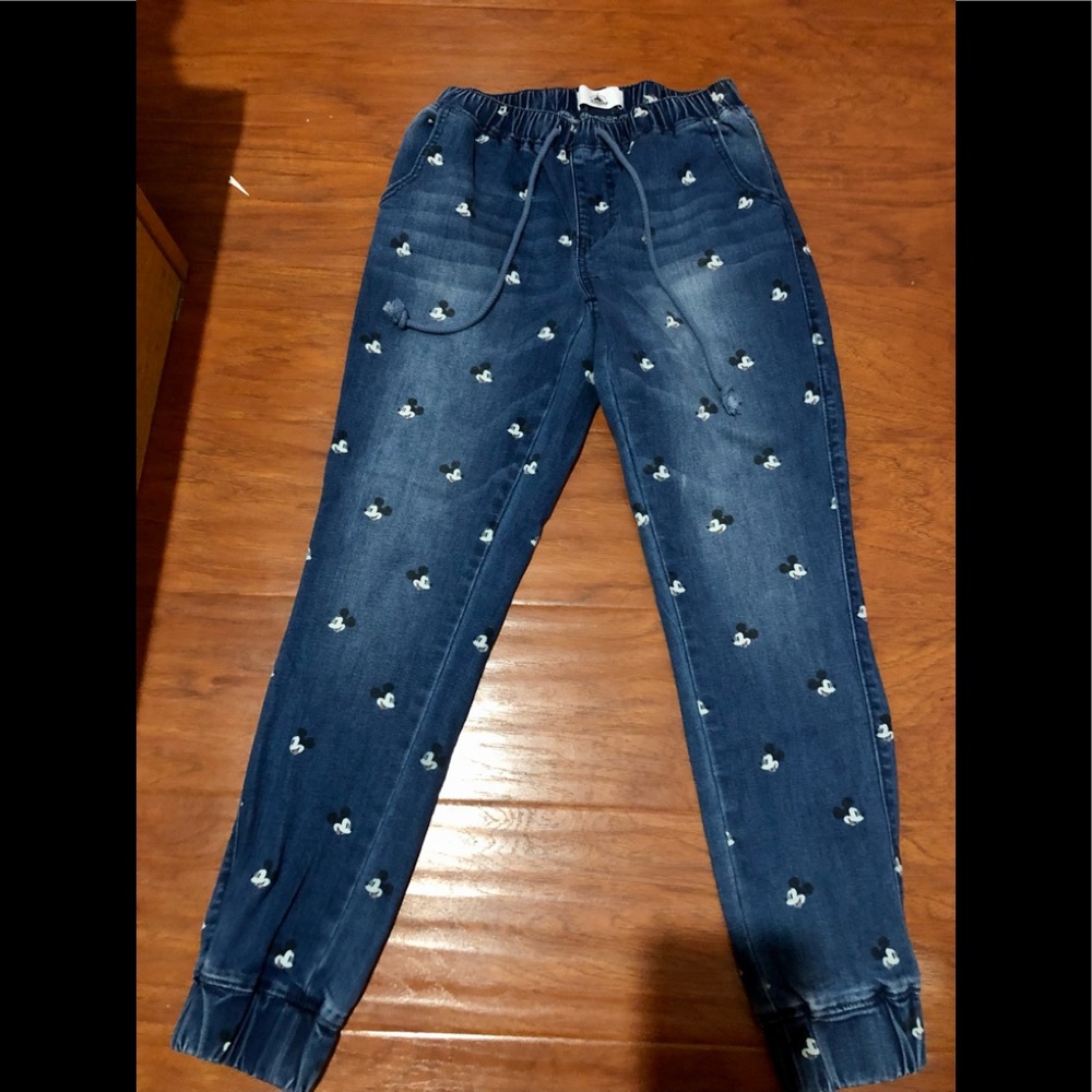 Mickey Mouse Denim Joggers